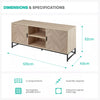 Cabinet TV Stand Unit Furniture Sideboard Entertainment Living Room