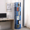 190cm Rotating Bookcase, Freestanding Bookshelf for Living Room, Corner Bookcase