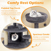 Cat Tree Kitty Tower Activity Center with Condo Scratching Posts Grey
