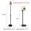 2x Universal Surround Sound Speaker Stands Floor Speaker Standing, Adjustable