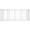 Outdoor Dog Kennel Galvanised Steel 14.52 m²
