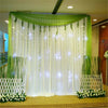 6x3m / 20x10ft Adjustable Wedding Backdrop Stand Background Curtain Pipe Stage