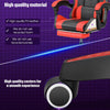 Gaming Chair with RGB LED illuminat Ergonomic Computer Swivel Office Chair
