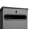 Lockable Metal Secure Mailbox Letter Post Box Wall Hanging Garden Gate Ornament
