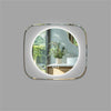 LUVODI LED Bathroom Mirror with Clear Glass Frame Backlit Defog Dimmable Mirrors