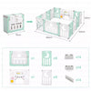 10/14/18 Panels Foldable Baby Playpen Kids Safety Child Play Center Yard Indoor