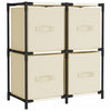 Storage Cabinet with 4 Fabric Baskets 63x30x71 C6I3