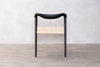RATTAN SEAT WOODEN FRAME SCANDINAVIAN STYLE DINING CHAIR