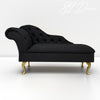 Chaise Lounge Chesterfield Sofa Black Accent Chair Lucian Tufted Longue
