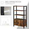Multifunctional Bookshelf Storage Cabinet Bookcase w/ Shelves & Cupboard