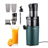 Electric Juicer Machine Juice Fruit Squeezer Slow Masticating Brush Pulp Cup UK
