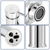 Taps Basin Sink Mono Mixer Chrome Cloakroom Tap + Free Waste Bathroom Silver UK