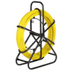 Fish Tape Puller Fiberglass 6mm ×100m Wire Cable Running Duct Rodder UK