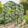 88 Inch Tall Garden Arch Trellis for Climbing Plants Sturdy Iron Rose Vegetable