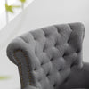 Classical Luxury Tufted Chesterfield Chair Wing Back Fireside Armchair Club Sofa