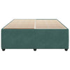 Bed Frame Dark Green 140x200 Z5I7