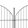 10x Rustproof Coated Metal Garden Fence Panel Pet Dog Barrier Lawn Border Edging