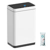 50L Motion Sensor Bin Automatic Battery Operated Kitchen Trash Can White