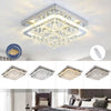 LED Crystal Ceiling Light Modern Chandelier Lamp Living Room Bedroom Lights