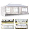 10'X20' Outdoor Party Tent Canopy Patio Wedding Gazebo w/ 4 Removable Sidewalls