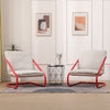 Ergonomic Armchair with Metal Frame Sling Accent Chair Reading Chair Lounge Sofa