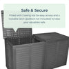Extra Large Outdoor Storage Box Garden Plastic Patio Container Chest 750L XL
