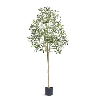 5 FT Artificial Olive Tree Green Natural Tall Faux Lifelike Fake Plant