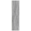 Wardrobe Grey Sonoma 80x50x200 Engineered Wood I5F2