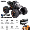 2.4G Remote Control Car With Camera Monster Truck 4WD Off-Road RC Car Toy NEW