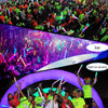 100PCS Premium Light Up LED Foam Glow Stick Flashing High Quality MultiColor UK