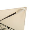 Patio Parasol Base Sets Offset Cantilever Umbrella Sun Shade Rainproof Canopy