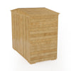 Wooden Garden Shed Storage Tool Organizer Outdoor Bike Shelter Doors Windowless