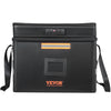 Fireproof Document Box 2000℉ w/ Lock File Storage Waterproof Document Bag