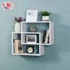Display Space Saving Multi Compartment Floating Wall Shelves Display Shelf