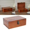 Lockable Wooden Gift Chest Box Plain Various Size Keepsake Fathers Day Storage