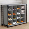 16 Cube Storage Shelf Bookcase Shoe Rack Bedroom Clothes Organiser Display Stand