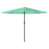 Garden Parasol with Steel Green 388x388x248 E2B4