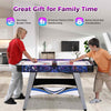 Indoor Air Hockey Arcade Table Gaming Set with Powerful 12V Motor
