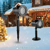 Newest LED Moving Laser Projector Light Snowflake Outdoor Lamp UK