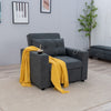 Panana Corner Sofa Bed with Storage PU Leather/Fabric Universal Corner Chaise