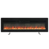 Electric 50inch Insert/Wall Mounted LED Fireplace Wall Inset Into Fire Freestand