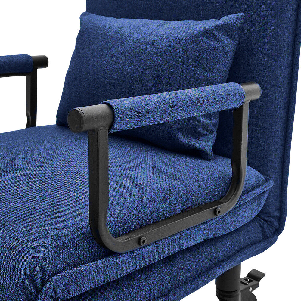 3-in-1 Folding Chair Sofa Bed Single Sleeper Chair Bed Recliner Futon Armchair