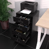 Metal Storage Cabinet with Lockable Drawers for Home Office Bedroom Living Room