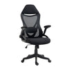 Office Chair Desk Chair Mesh Back Game Swivel Chair with Flip-up Armrest Chair
