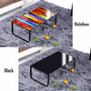 Modern Rectangle Coffee Table Tempered Glass Top Living Room Office Furniture UK