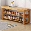 3 Tier Shoe Rack Seating Bench Hallway Storage Organiser Holder Stand Shoe Rack