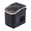 Ice Maker Counter Top for Home Electric Ice Cube Maker with Scoop & Basket Black