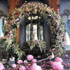 240cm Double Circle Metal Hoop Wedding Backdrop Arch Stand Flower Balloon Hoops