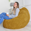 Large Jumbo Cord Beanbag Flob A Dob Adult Teen Filled Machine Washable