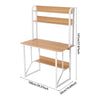 Computer Desk with Storage Shelf for Student Study Working Writing Home Office